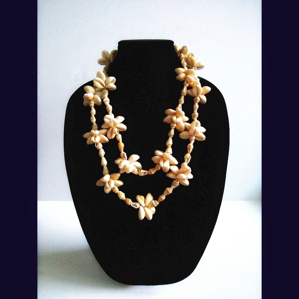 Natural Shell Long Necklace - image 2